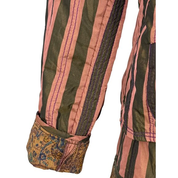 NWT Vtg 90s Solstice Blazer Tiered Skirt Set • Whimsigoth Steampunk Boho Grunge - Picture 15 of 16